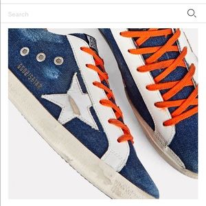 Golden goose Superstar Denim Low-Top Sneaker